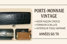 Porte monnaie vintage d'occasion  Vienne