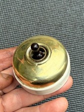 Vintage brass porcelain for sale  IPSWICH
