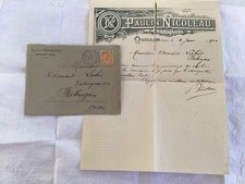 Lettre commerciale ancienne d'occasion  Lézignan-Corbières