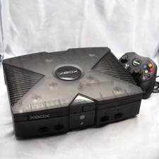Sistema de Consola Microsoft Xbox Edición Especial Negro Transparente NTSC-J Probado Funcionando segunda mano  Embacar hacia Mexico