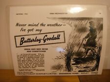1953 butterley goodall for sale  CHESTERFIELD