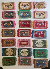 Lote de 21 tapetes de feltro vintage para charutos de tabaco bandeiras países estados comprar usado  Enviando para Brazil