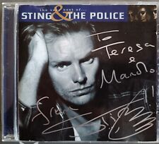 STING / THE POLICE – THE VERY BEST OF... CD SIGNED BY STING comprar usado  Enviando para Brazil