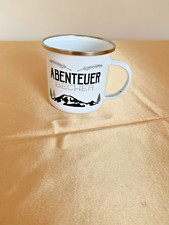 Emaille becher retro gebraucht kaufen  Konz