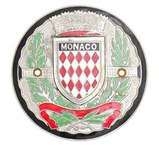 vintage car badges monaco for sale vintage car badges monaco for sale OLNEY