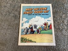 Ford tractor brochure for sale  Decorah