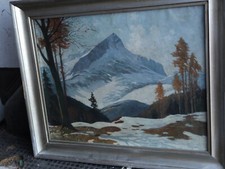 Winterliche voralpen landschaf gebraucht kaufen  Weißenburg i.Bay.