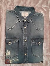 Zara camicia denim usato  Due Carrare