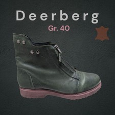 Grüne lederschuhe deerberg gebraucht kaufen  Blankenhain