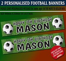 Personalised football banner for sale  GREAT YARMOUTH