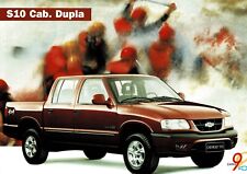 Chevrolet S10 Cabine Dupla pick-up (made in Brazil) _1998 Prospekt / Brochure comprar usado  Enviando para Brazil