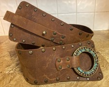 Wide leather curved for sale  Joplin