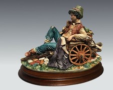 Capodimonte carrello ragazzo usato  Spedire a Italy