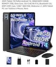 Android tablet pollici usato  Fossombrone