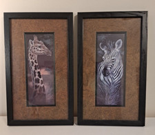 Vintage giraffe zebra for sale  Roseville