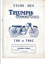 Triumph etude tiger d'occasion  Briare