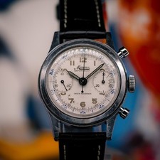 Minerva chronograph watch for sale  Prairie Du Sac