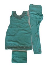 Petit aqua churidar d'occasion  Expédié en France