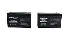 Lote de 2 baterias seladas de chumbo-ácido ExpertPower 12V 9 Amp EXP1290 comprar usado  Enviando para Brazil