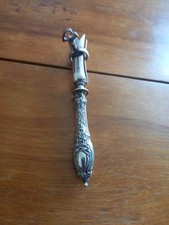 Usado, Suporte ósseo francês muito pequeno. Sem marca. Prata ou placa? Lindo detalhe. comprar usado  Enviando para Brazil