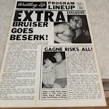 Wrestling life program for sale  Lake Villa