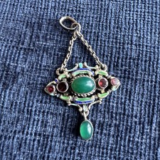 Antique silver enamel for sale  WALTON-ON-THAMES