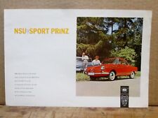 1960 nsu sport for sale  Fredonia