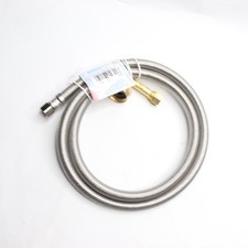Usado, Linha de fornecimento de máquina de lavar louça Plumbshop trançada aço inoxidável PLS1-48DW12 F comprar usado  Enviando para Brazil