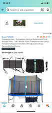 Trampoline enclosure net for sale  Hicksville