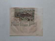 Usado, Grabado antiguo siglo XVIII Loja España 1713 Valegio comprar usado  Enviando para Brazil