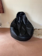 Large black leather for sale  TEWKESBURY