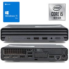 Używany, HP EliteDesk 800 G6 mini PC i5-10500T - WLAN - 8/16/32GB - 256/512/1024GB Win 11 na sprzedaż  PL