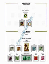 Album timbres imprimer d'occasion  Anizy-le-Château