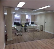 Glass wall partitions for sale  NOTTINGHAM