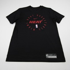 Camisa masculina Miami Heat Nike NBA Authentics manga curta preta usada comprar usado  Enviando para Brazil