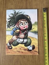 Cartolina umoristica bambino usato  Beinasco