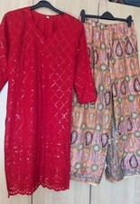 Red indian suit for sale  LONDON