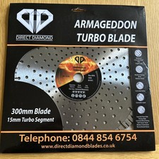 300mm diamond blade for sale  SHREWSBURY