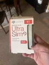 NOVO Seagate SRD00F1 Backup Plus Ultra Slim Portátil 1TB Externo HD Prata comprar usado  Enviando para Brazil