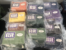 RIT Todo Uso Concentrado Tinte y Tinte Mezcla de Colores Lote 46 Cajas Dañadas LEER segunda mano  Embacar hacia Mexico