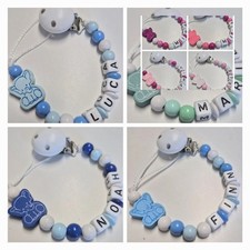 Schnullerkette wunschnamen hol gebraucht kaufen  Stadtlohn