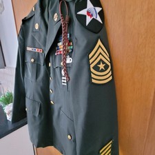 Army uniform green gebraucht kaufen  Allendorf, Berndroth, Kördorf
