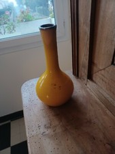 Vase soliflore jaune d'occasion  Cozes