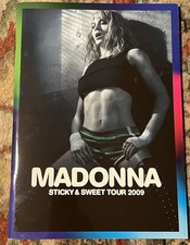 Madonna STICKY & SWEET TOUR 2009 European Cover Tour Book RARE VIP comprar usado  Enviando para Brazil