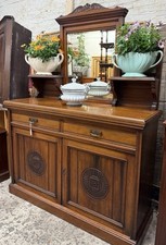 Edwardian walnut mirror for sale  HALSTEAD