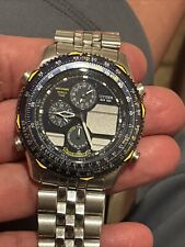 Usado, Relógio de pulso masculino Citizen C300-Q00842 Promaster Navihawk analógico digital bom comprar usado  Enviando para Brazil