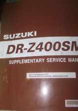 Suzuki z400sm supplementary for sale  ASHFORD