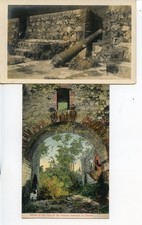 Usado, 2 RPPC PORTO BELLO FORT 1908 & OLD FORT DESTRUÍDO POR MORGAN PANAMÁ CARTÃO POSTAL comprar usado  Enviando para Brazil