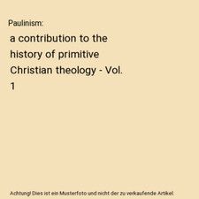 Paulinism contribution the gebraucht kaufen  Trebbin