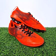 Chuteiras de futebol Adidas F5 FXG vermelhas - Tachas moldadas - Meninos Reino Unido tamanho 4 comprar usado  Enviando para Brazil